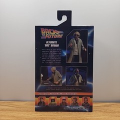 NEW Neca ULTIMATE DOC BROWN 35th Anniversary Back to the Future Action Figure