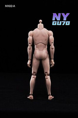 1/6 Scale 12″Male Man Neck Body Model Europe Skin Action Figure accessory
