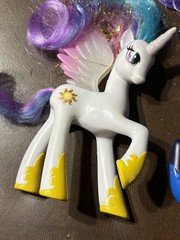 My little Pony G4 Celestia & Nightmare Moon Midnight In Canterlot Toy Figure