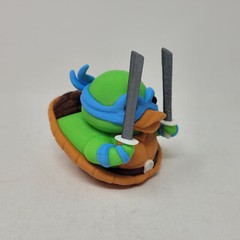 Leonardo Raphael Michelangelo Duck Teenage Mutant Ninja Turtle Fan Art 3D Print