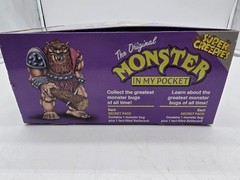 Vintage 1992 MONSTER IN MY POCKET ‘Super Creepies’ Case Of 24 Unopened Packs WOW