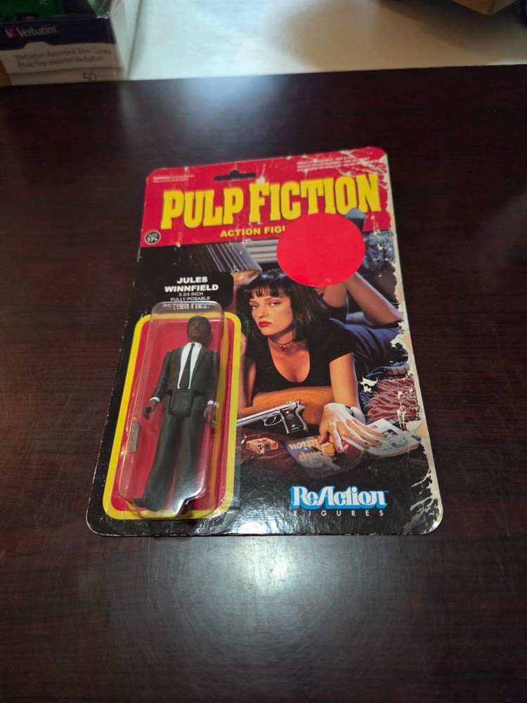 Super 7 Pulp Fiction Jules Winnfield ReAction figure, Brand new!