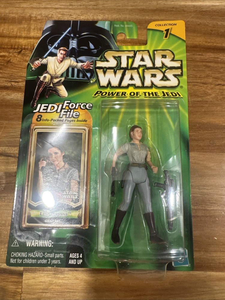 Star Wars Power of the Jedi General Leia Organa Action Figure Hasbro 2000
