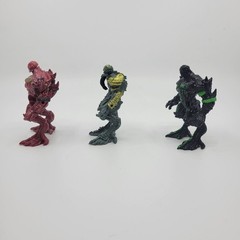 Greenbrier Final Faction Action Figures Lot – of 3 Kharn Monster Alien Figures