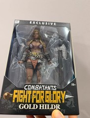 Xesray Studio Fight for Glory Combatants Exclusive Gold Hildr 1/12 Figure 6″