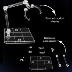 2/6/12/20 Pc 1/144HG/RG Hobby Action Base Gundam Model Stand Hobby Display Stand