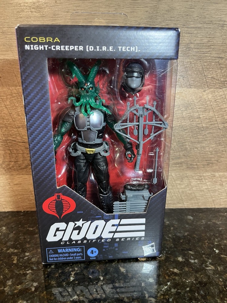GI JOE CLASSIFIED SERIES COBRA NIGHT-CREEPER (DIRE TECH) IN HAND!