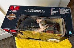 GI Joe – 35th Anniversary- Harley Davidson Motorcycles US Army Courier & WLA 45