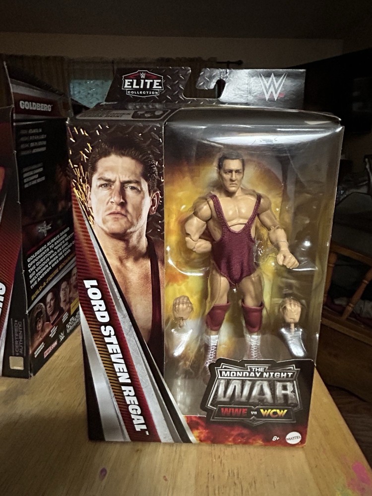 WWE Elite Monday Night Wars Series 12 LORD STEVEN REGAL WCW Rockabilly BAF