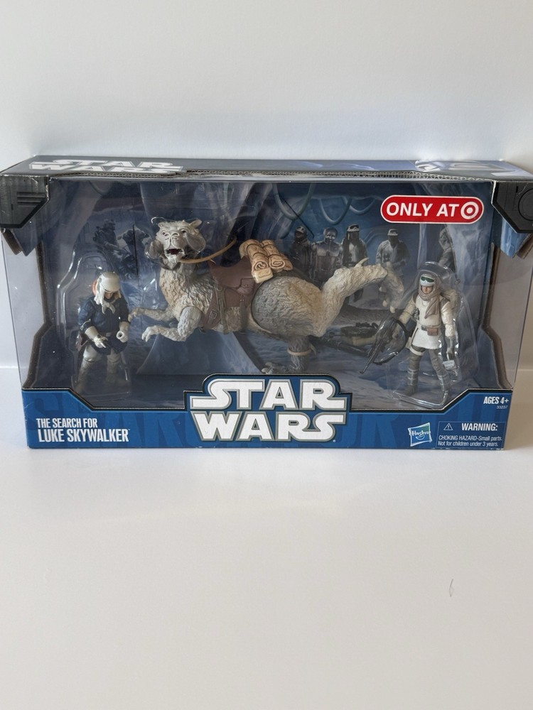 2011 Target Star Wars The Search For Luke Skywalker. Tauntaun Han Solo – Sealed