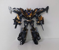 Metal Cardbot W Grand Blue Leon Dark Edition Blaion Bluecop Transforming Robot