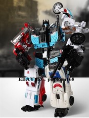 New Deformable Robot Defensor HZX 5 In 1 Action Figure IDW G1 KO 13″ Kids Toys