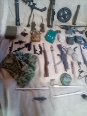 GI Joe Accessories 43 PC Lot MOST FOR 12 INCH GI JOE’S 2000-2009