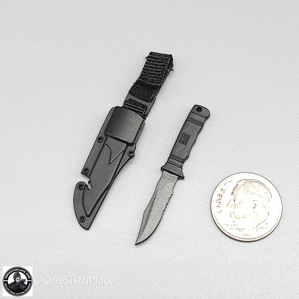 1:6 scale Easy & Simple NSW Operator Combat Knife for 12″ Figures