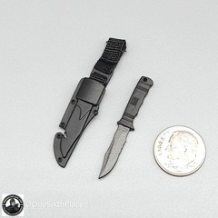 1:6 scale Easy & Simple NSW Operator Combat Knife for 12″ Figures