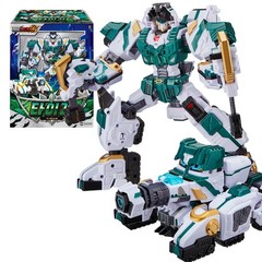 SAMG Metal Cardbot W 4-Pack Robots Bluecop W Heavy Iron W Phantom Hornet Tigun