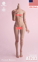 Worldbox AT203 1/6 Female Suntan Flexible Joint Girl Body For 12”Action Figure
