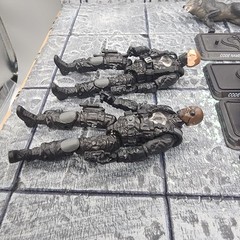 GI Joe ROC 25th Dollar General Black Cobra Trooper Flint Custom Kitbash Lot .