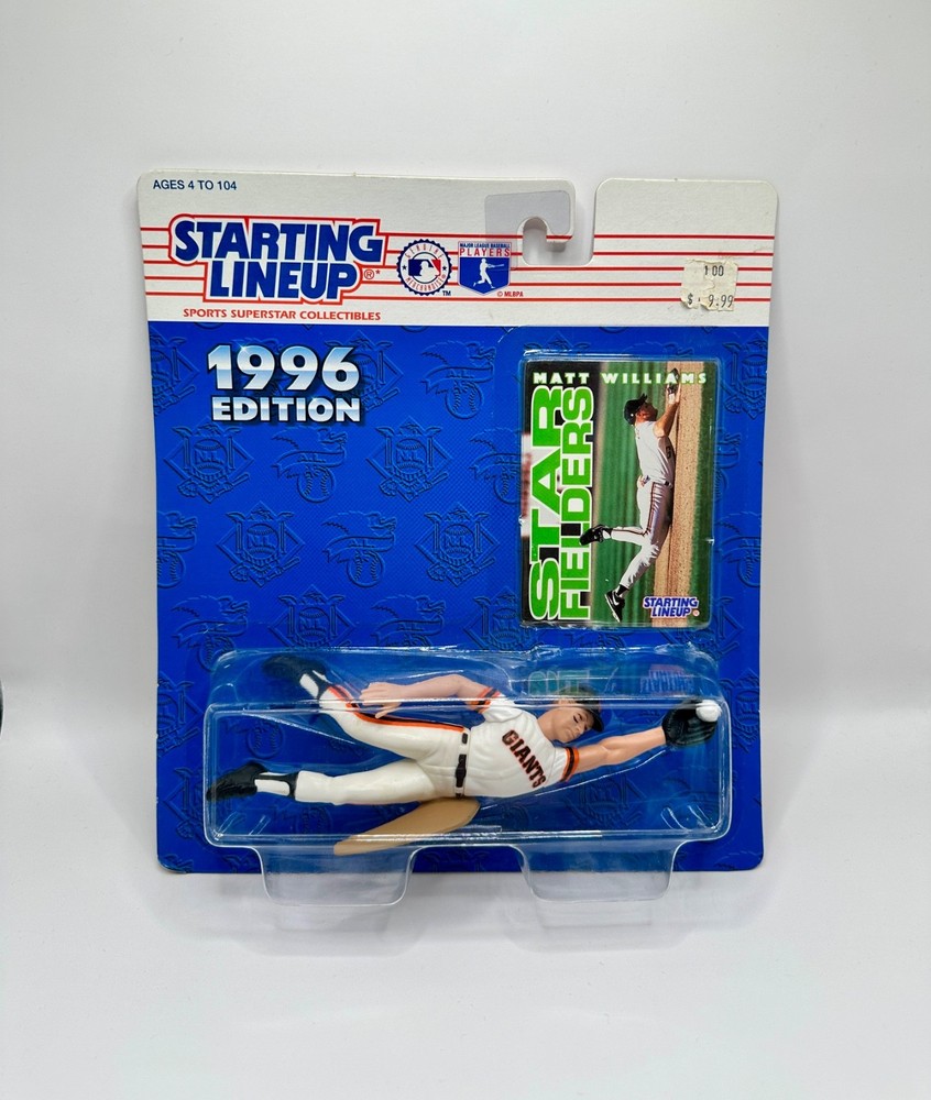 1996 Starting Lineup Matt Williams Action Figure MLB San Francisco Giants NIB