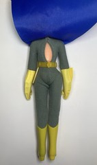 Vintage Mego Batgirl – Batman Action Figure – Original head body suit cowl Boots