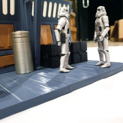 Endor Bunker Interior Diorama 1 for 3.75 in (1:18) Figure