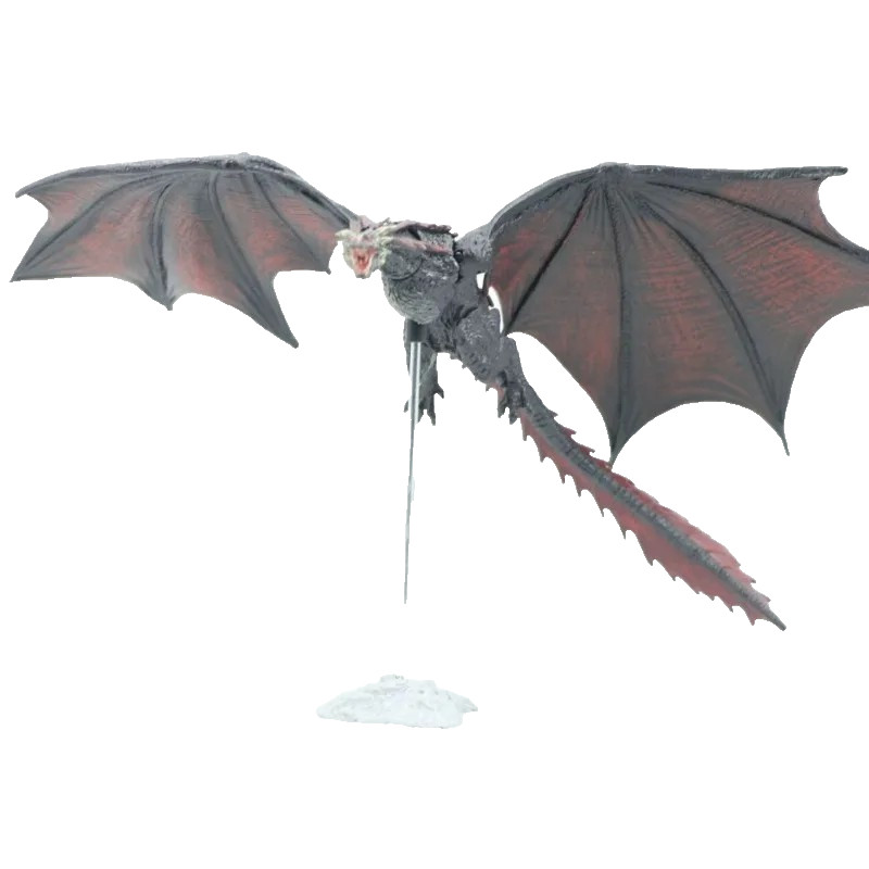 Game Of Thrones Mcfarlane Daenerys Targaryen Drogon Black Dragon Action Figure