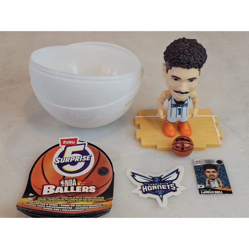 Zuru 5 Surprise NBA Ballers: Charlotte Hornets – Lamelo Ball Figure + More