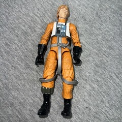Hasbro 6” Star Wars Black Series Figures Luke Skywalker Snow trooper Mandalorian