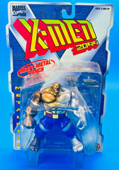1995 Toy Biz X-Men 2099 Metalhead Action Figure with Marvel Comics Trading Card