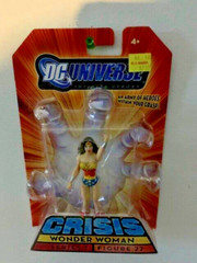 DC Universe Infinite Heroes Series 1 #27 Crisis Wonder Woman 4 in 2008 Mattel