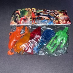 Italian Brainrot Tralalero Tralala Set of 5 Mexican Soft Plastic Toy Figures New