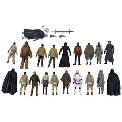 Star Wars Force Awakens Force Link Figure Lot Solo Rey Poe Phasma Kylo Ren Luke