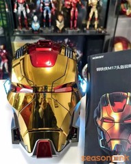 Iron Man MK17 Heart breaker Helmet 1/1 Wearable English Voice-controll Mask Toy