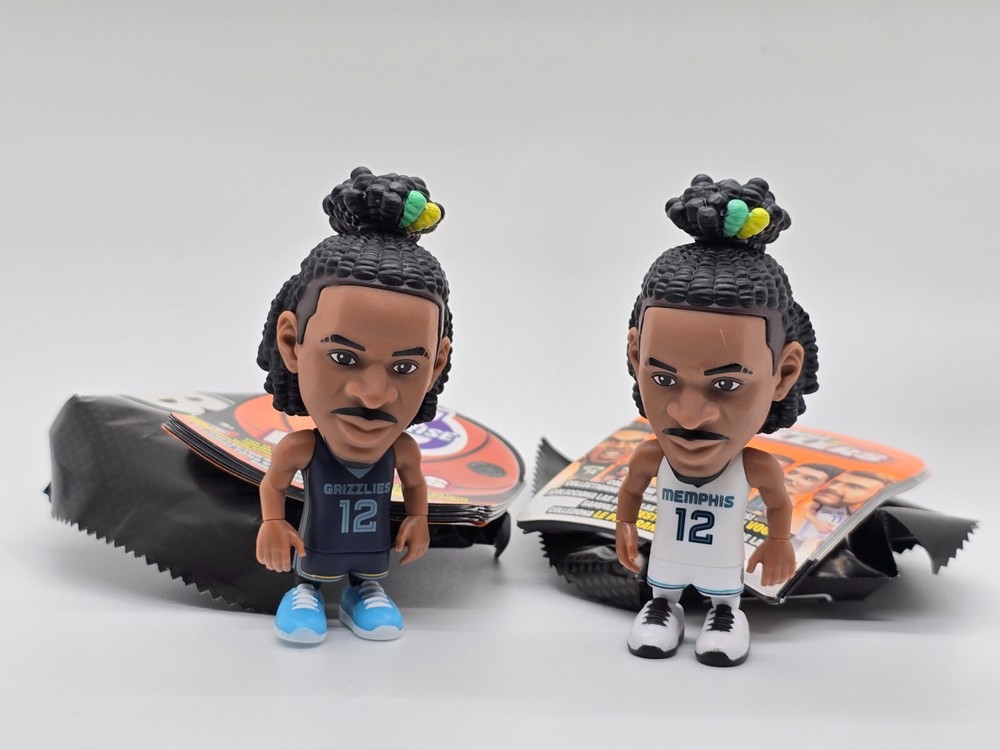 Zuru NBA Ballers 5 Surprise Mystery Figure Ja Morant Memphis Grizzlies Lot of 2
