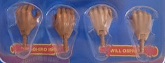 Extra Hands Accessory Pack – New Japan Pro Series 1 Figure Accessories