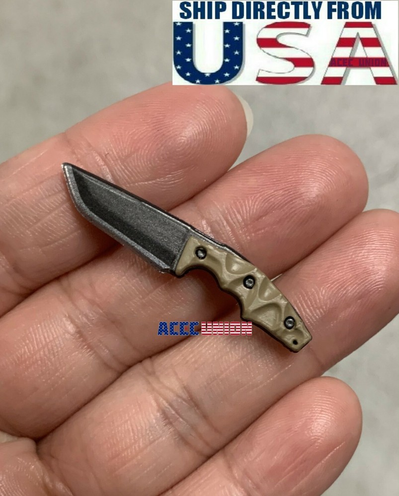 1/6 Military Knife A Soldiers Weapon DRAGON BBI DID Model Toy For 12″ Figure USA
