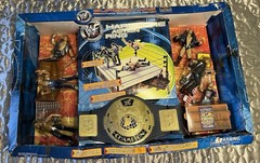 Rare WWF/WWE Jakks Superstars Signature Series Collection (6 Pc) Set + Accessory