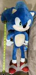 BRAND NEW! 2022 LARGE 22” Sonic The Hedgehog Movie 2 Plush Toy Factory NWT