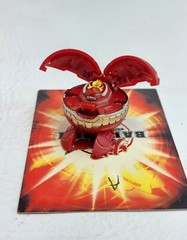 Bakugan Vandarus Red Pyrus Heavy Metal New Vestroia 620 G Rare!
