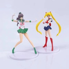 Sailor Moon 5pc Figure Set Usagi Ami Rei Minako PVC Anime Doll Toys USA Seller