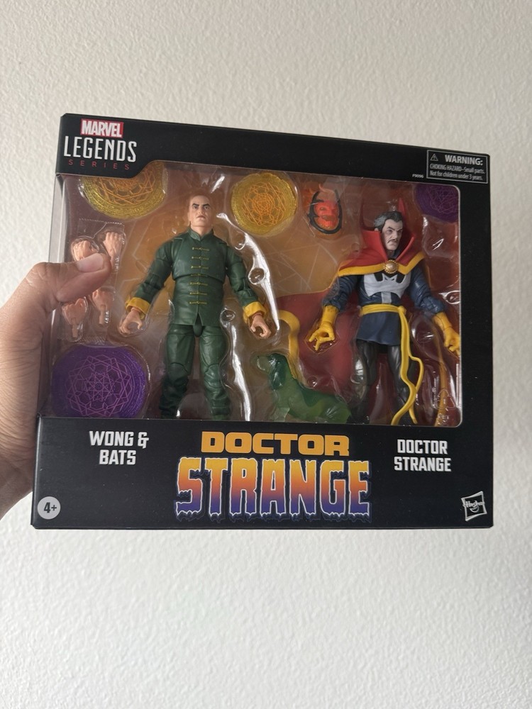 Marvel Legends Doctor Strange 6″ Figure 2-Pack Doctor Strange with Wong & Bats