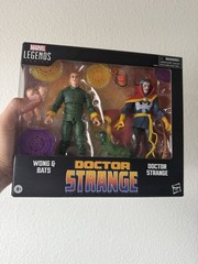Marvel Legends Doctor Strange 6″ Figure 2-Pack Doctor Strange with Wong & Bats