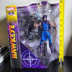 Marvel Classic Hawkeye 7″ Action Figure + Wasp Diamond Select 2014 (See notes)
