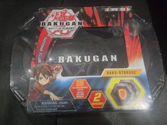 Bakugan, Baku-Storage Case (Black) Collectible Action Figures, for Ages 6 and Up