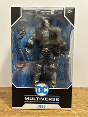 McFarlane Toys DC Multiverse Lobo DC Rebirth Action Figure, 12+, Black/Gray