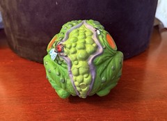 Vintage 1991 ERTL BLURP BALLS Croaky Bugchuck w/ Projectile Fly RARE