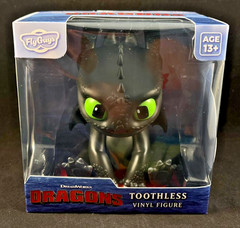 DreamWorks – Dragons – Toothless – Sitting – Vinyl Figure -Fly Guys -Culturefly