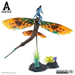 Avatar: The Way Of Water Jake Sully & Skimwing Deluxe Action Figure Set