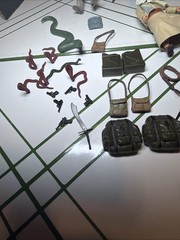 Indiana Jones 2008 Figure 3.75 Scale Lot of 22 With Accessories Hasbro