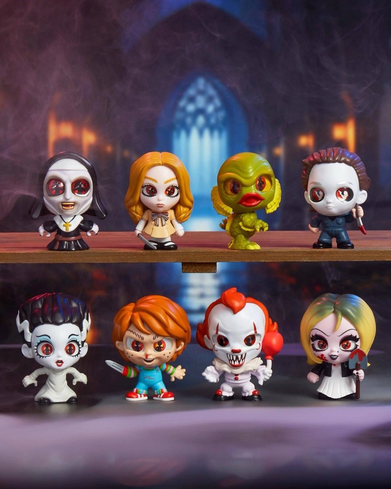 TINY NIGHTMARES COLLECTIBLE FIGURES COMPLETE SET OF 8 **NEW**